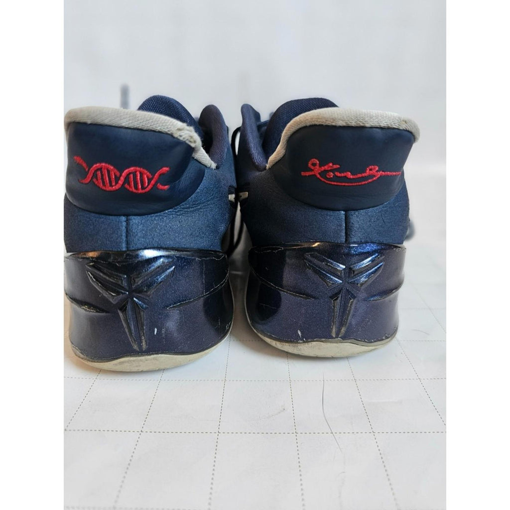 Nike Kobe XI EM GS Midnight Navy White Youth 6Y Basketball Shoes