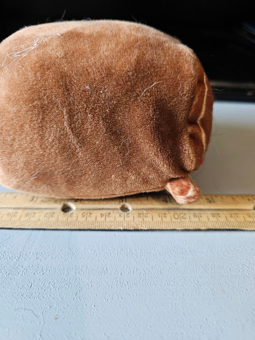 Reversible Toast Plush – Angry/Happy Bread Loaf Plushie – 6” Soft Toy