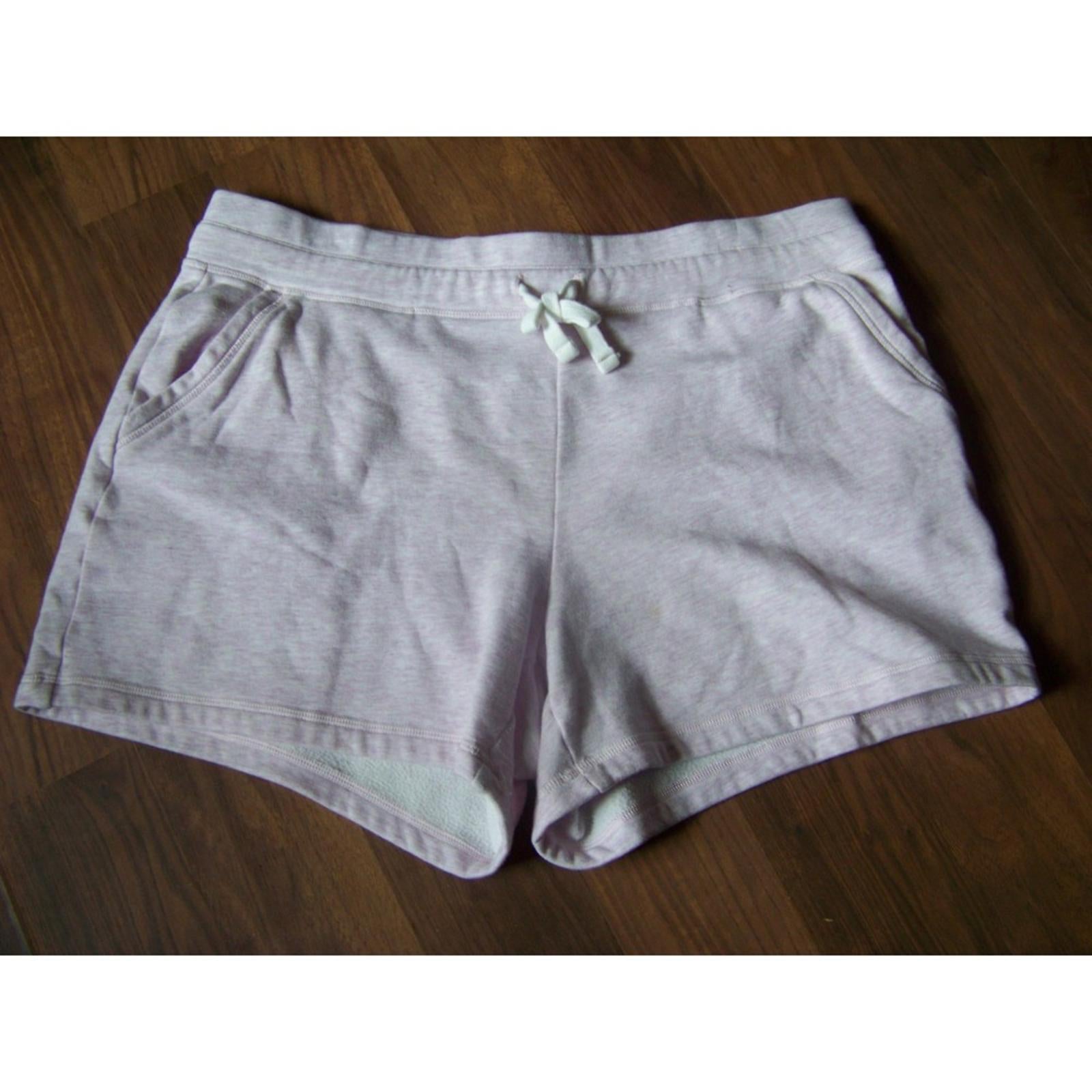 32 Degrees Cool Light Purple Lounge Shorts Large Drawstring Pockets