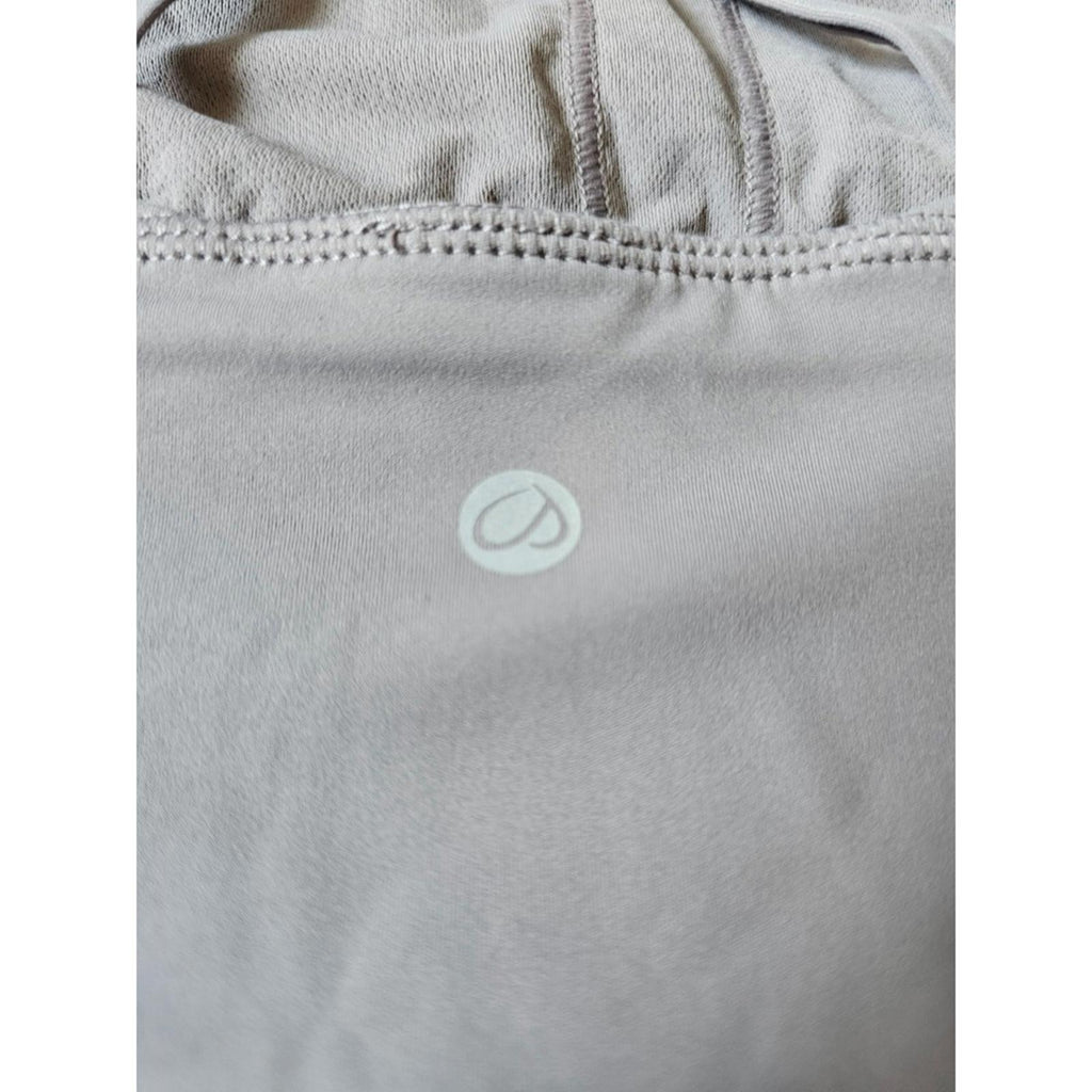 Lululemon Free To Be Serene Sports Bra M 8–10 Taupe Gray Strappy Back