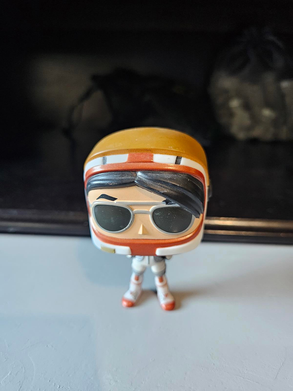 Fortnite Burnout Funko Pop – Orange & White Racer Figure – No Box