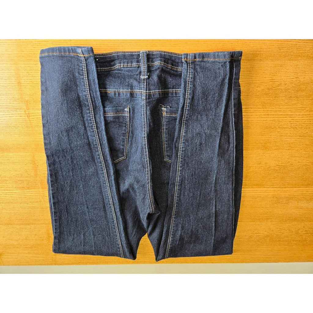 Hybrid Company Dark Wash Bootcut Jeans Size 14 Stretch Mid Rise