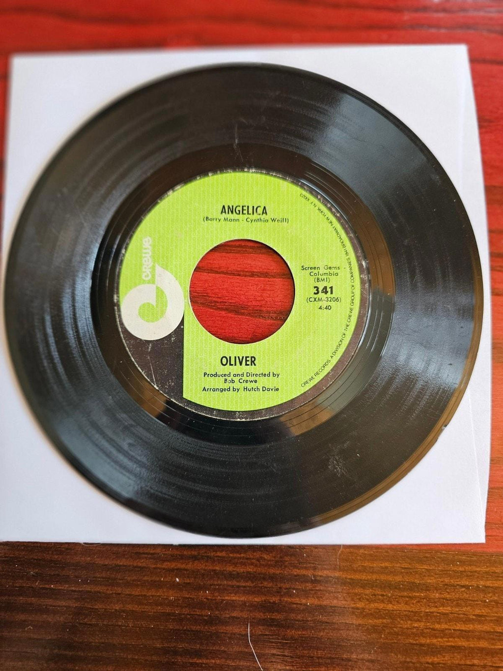 OLIVER Angelica/Anna 45 7" Record Vinyl Records
