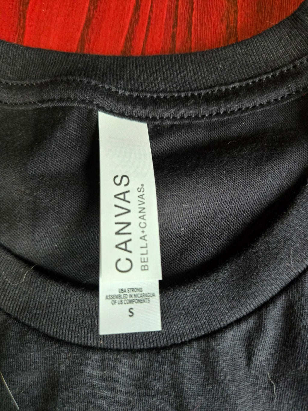 NEW Bella Canvas Black T Shirt Size Small Unisex Cotton Blend