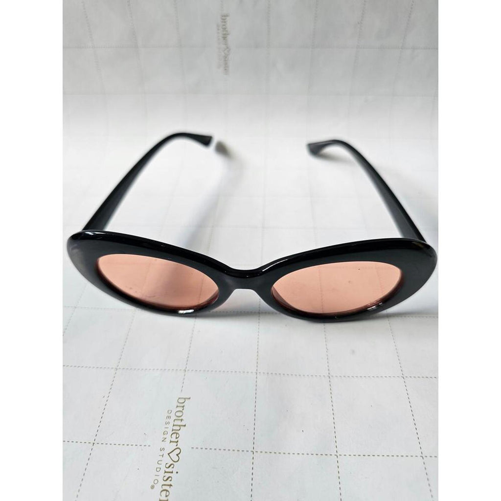 Y2K Retro Oval Sunglasses Clout Goggles White Frame