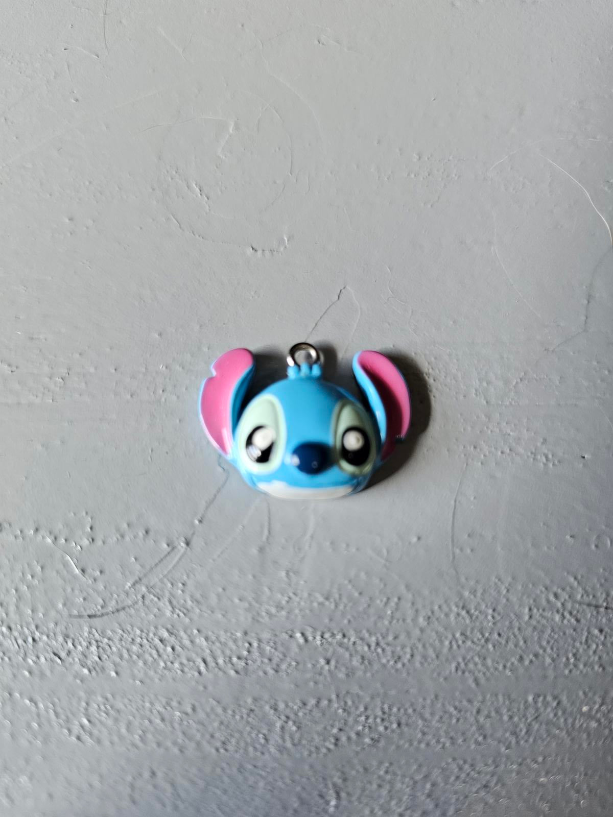 Disney Stitch Charm Pendant – Blue Lilo & Stitch Head Charm – Made in China