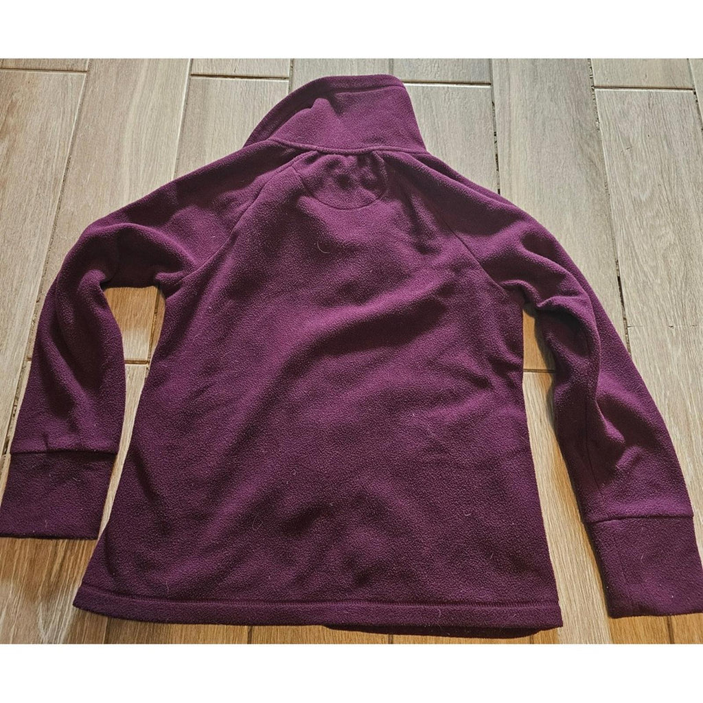 Calvin Klein Performance Purple Full Zip Fleece Jacket Women's Small