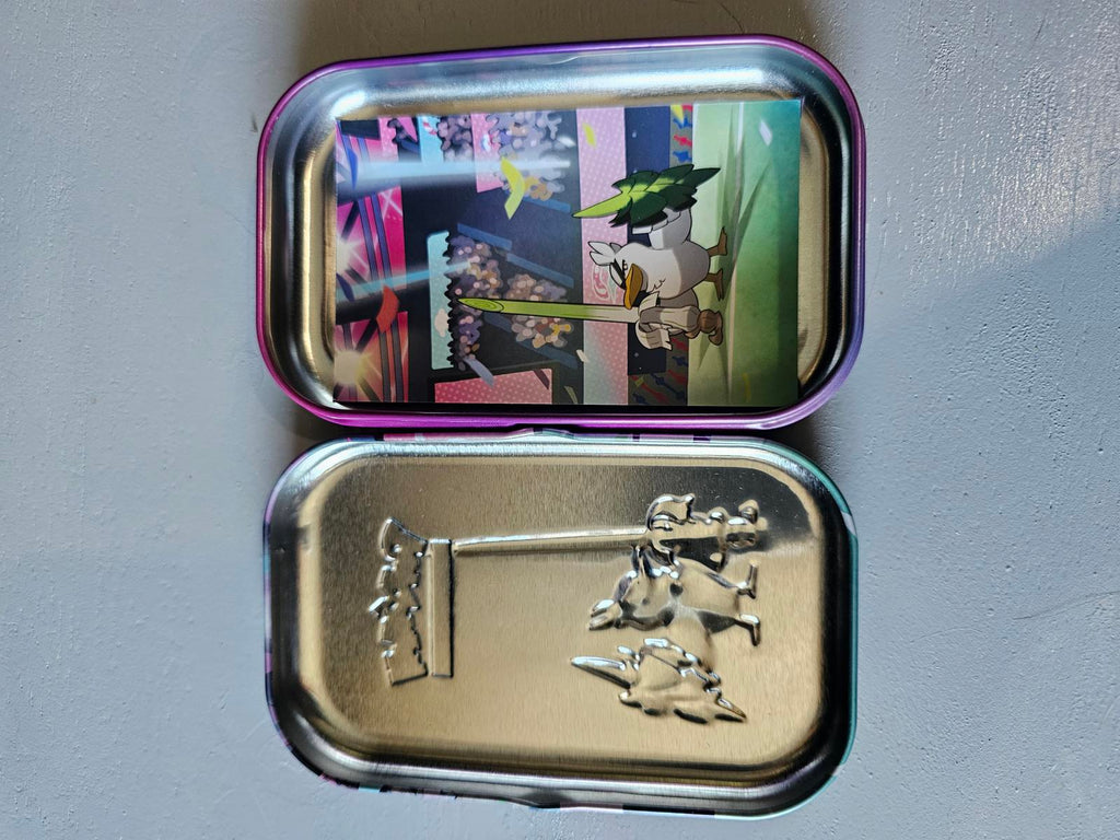 Pokémon Mini Tin Galarian Sirfetch’d Sword & Shield Series Empty Collectible