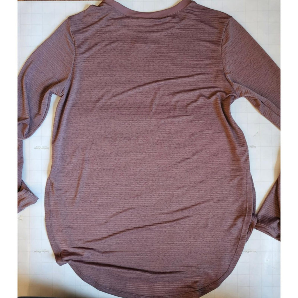 Mono B Women's Lavender Purple Active Top Size M