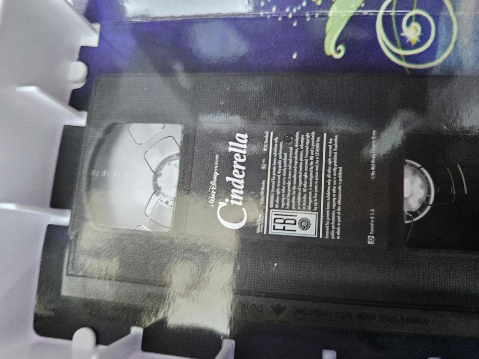 Disney Cinderella Fairy Godmother 6” Figurine 2005 VHS Edition Stand Base