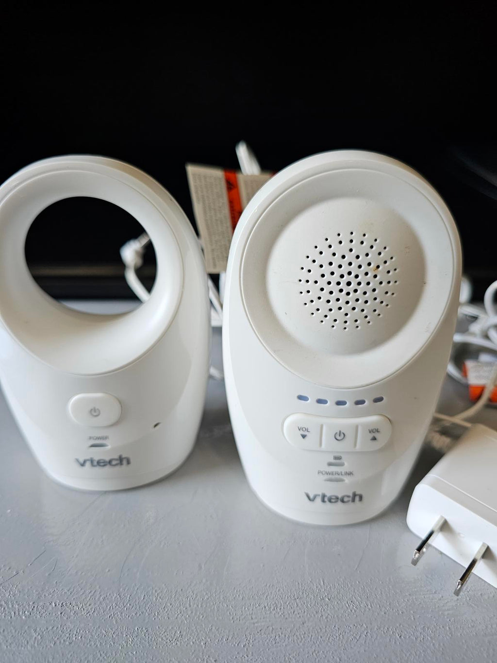 VTech Audio Baby Monitor Set Model DM111 Parent & Baby Units with Power Cords