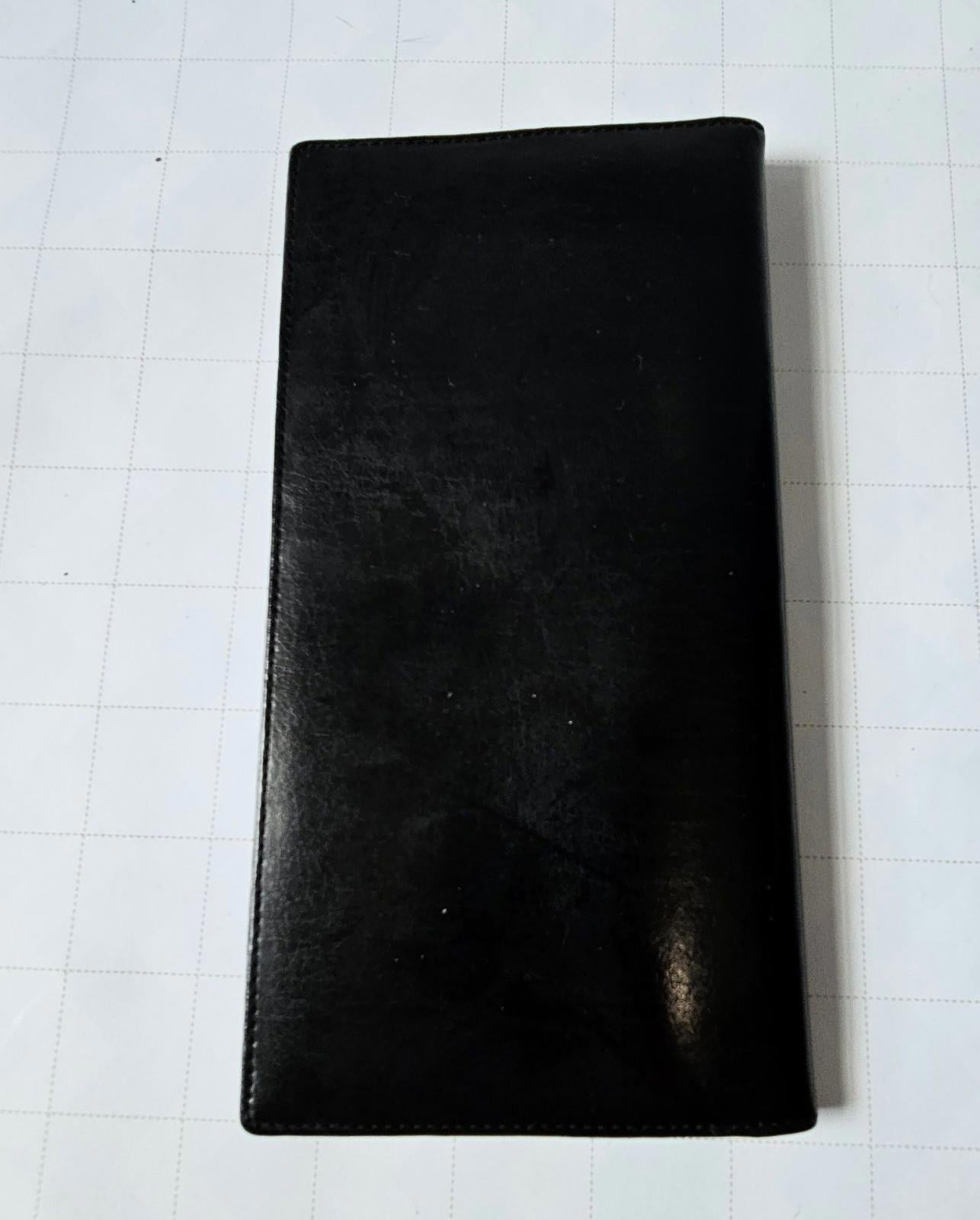 Lexus Financial Services Black Leather Men's Wallet - Luxury Meets Minimalism