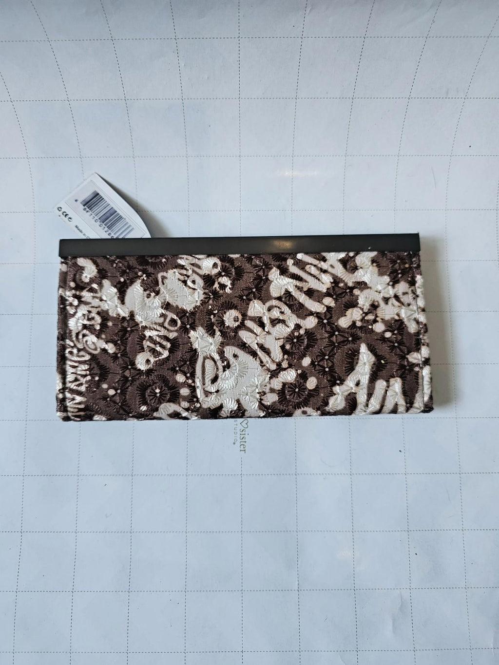 Funky Floral Embroidered Women's Wallet - Holds Your Cash and Your Secrets!