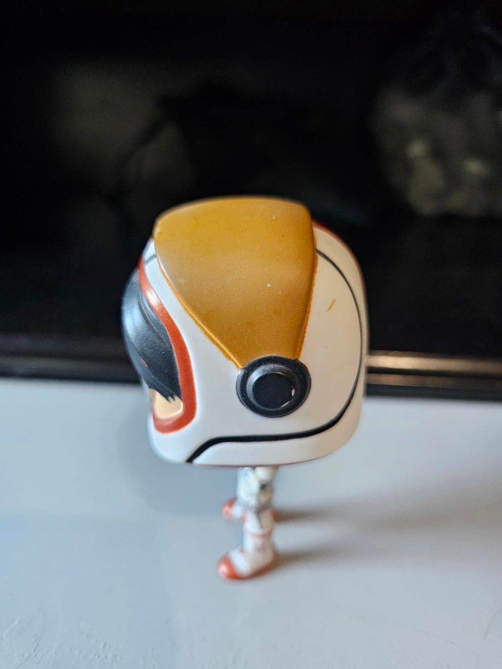 Fortnite Burnout Funko Pop – Orange & White Racer Figure – No Box