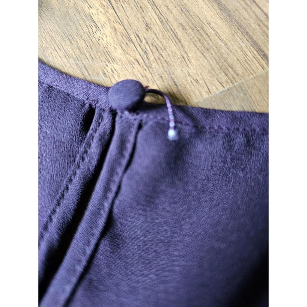 Apt 9 Purple Sleeveless Top Lace Detail Women's Small