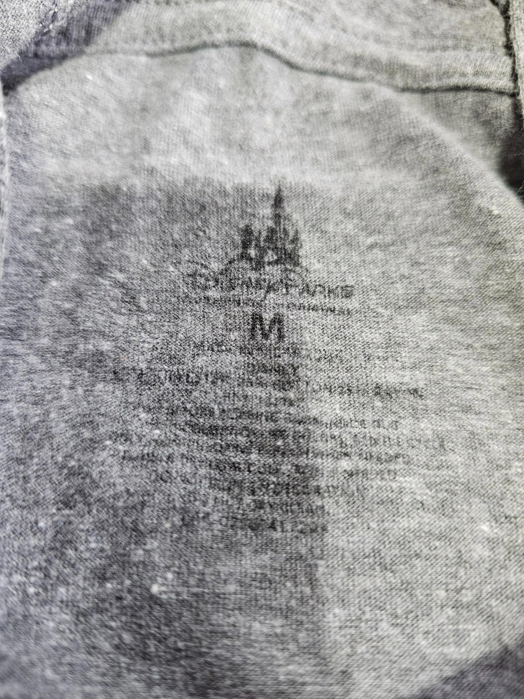 Disney Festival of Holidays 2017 Gray Long Sleeve Tee M Rare