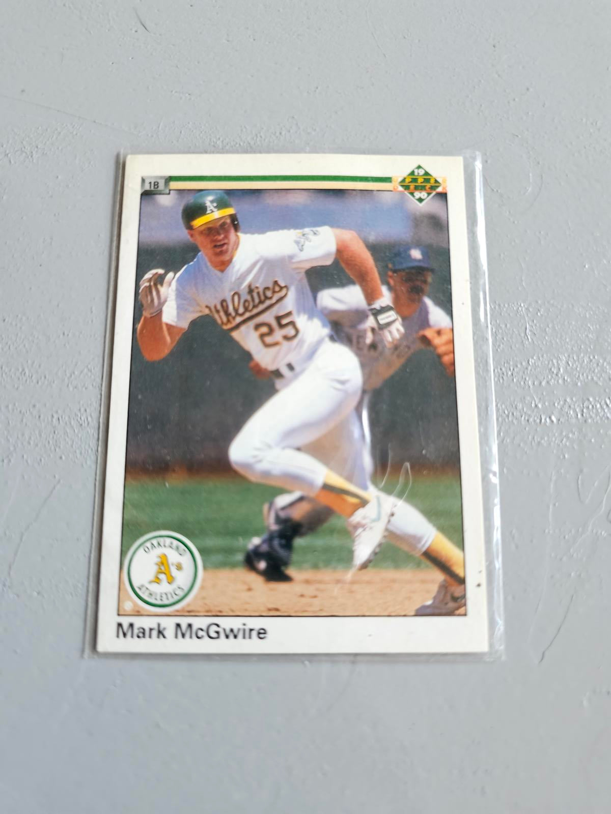 Mark McGwire 1991 Upper Deck Baseball Card #171 - Oakland Athletics Powerhouse