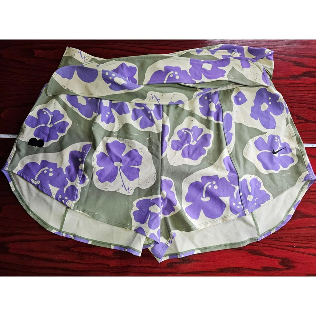 Nike Naomi Osaka Tennis Skort Shorts XXL | NWT | $98 Retail | Floral Wrap Style