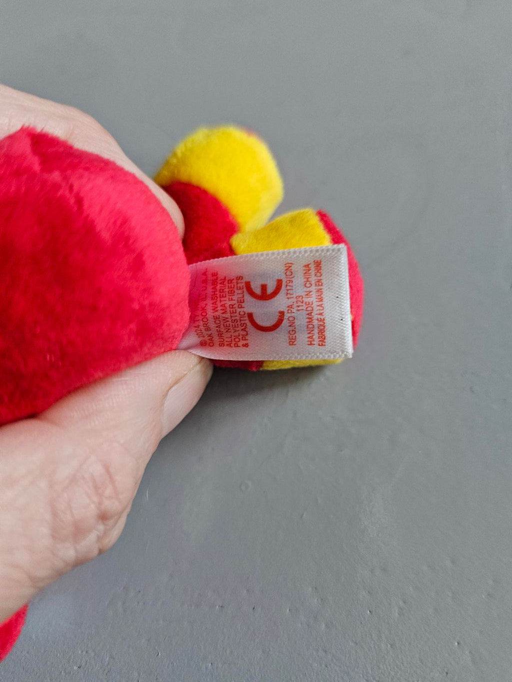 Mini Iron Man Beanbag Plush Keychain