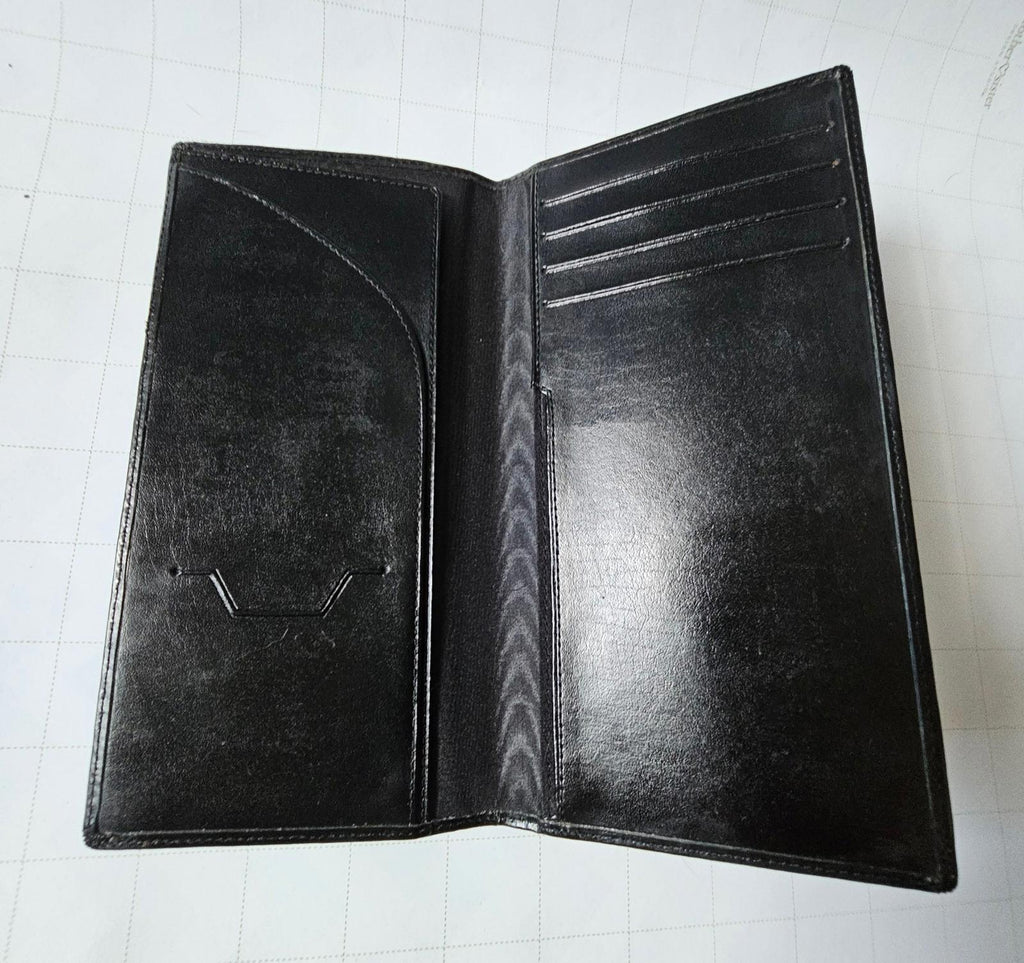 Lexus Financial Services Black Leather Men's Wallet - Luxury Meets Minimalism