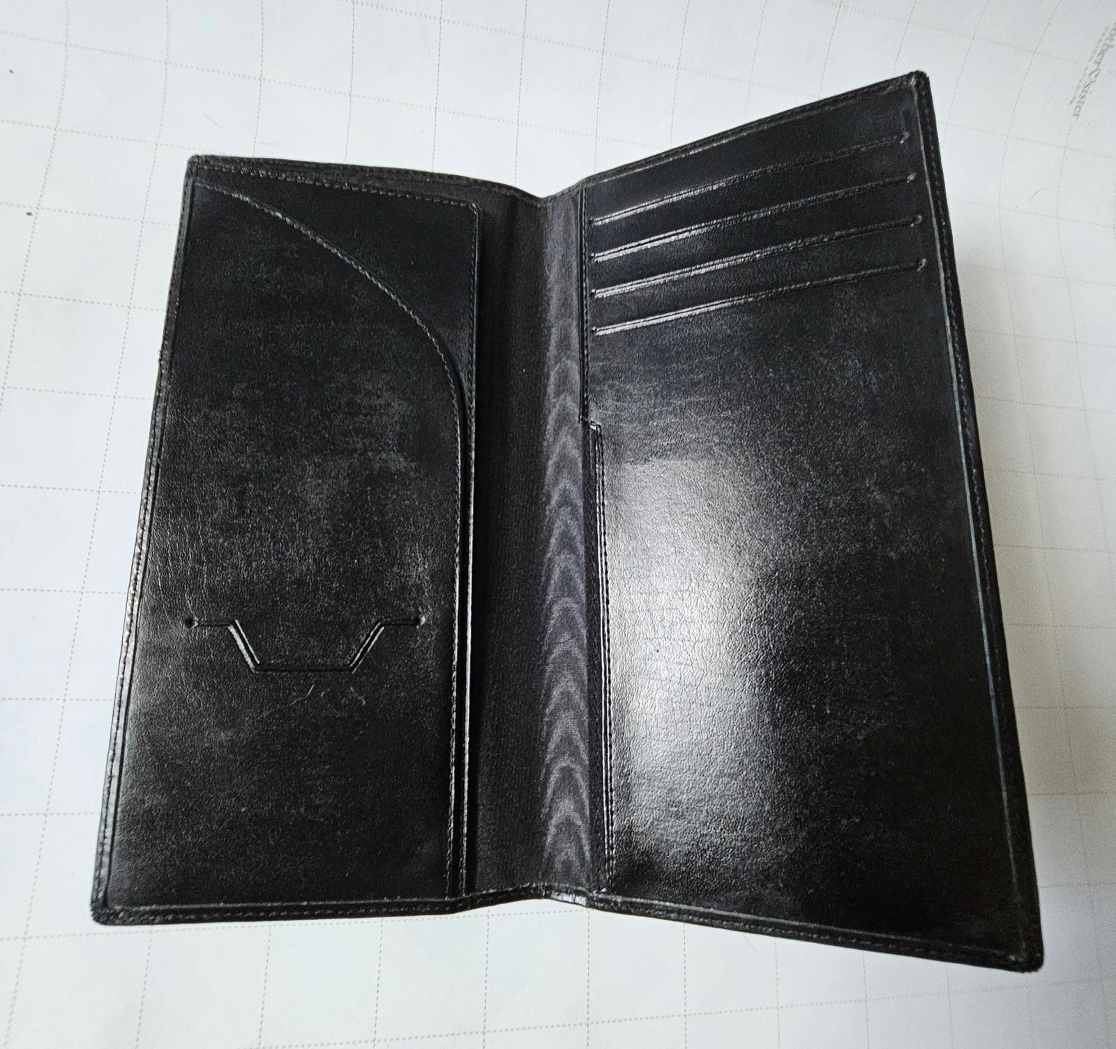 Lexus Financial Services Black Leather Men's Wallet - Luxury Meets Minimalism