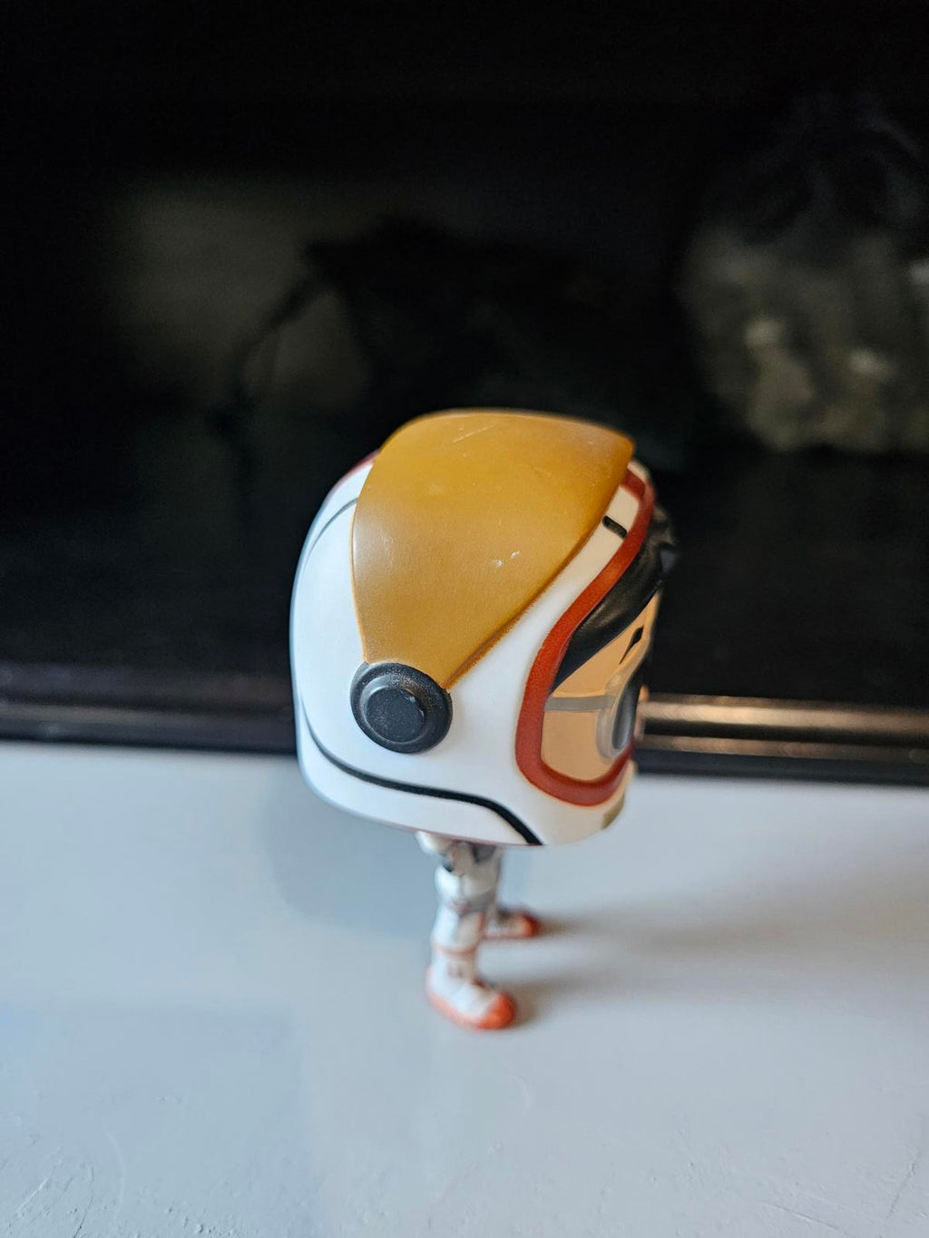 Fortnite Burnout Funko Pop – Orange & White Racer Figure – No Box