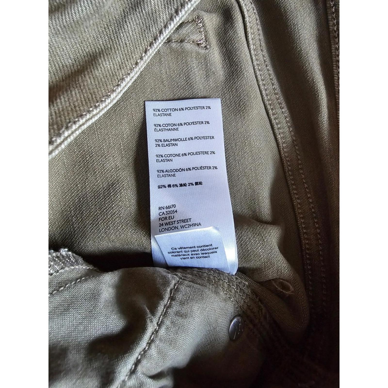 We The Free Free People Olive Green Skinny Jeans 31 Raw Hem Stretch