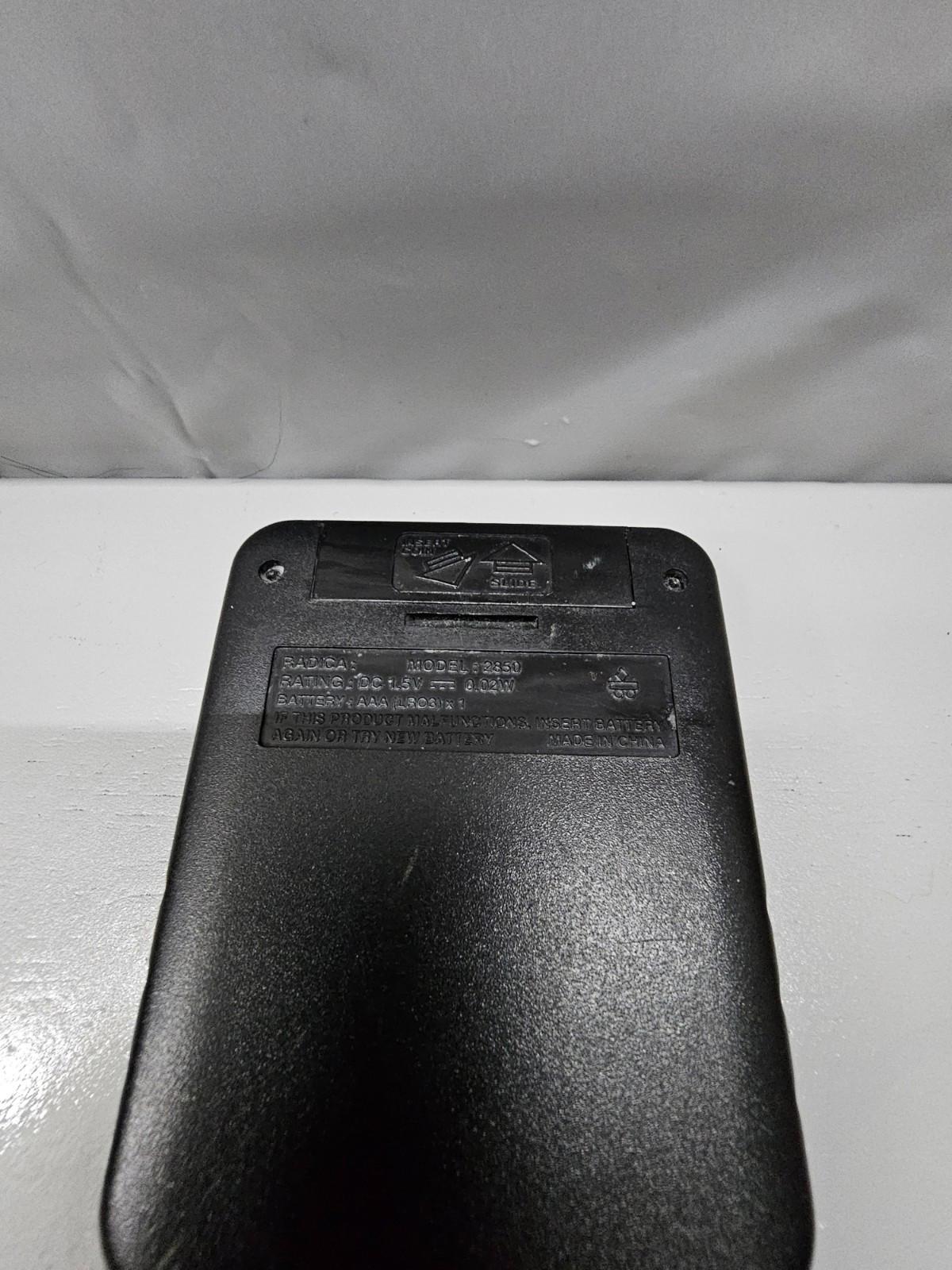 Radica Blackjack Twenty-One LCD Handheld Model 2850 vtg 1990’s Works