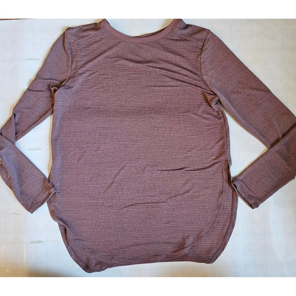 Mono B Women's Lavender Purple Active Top Size M