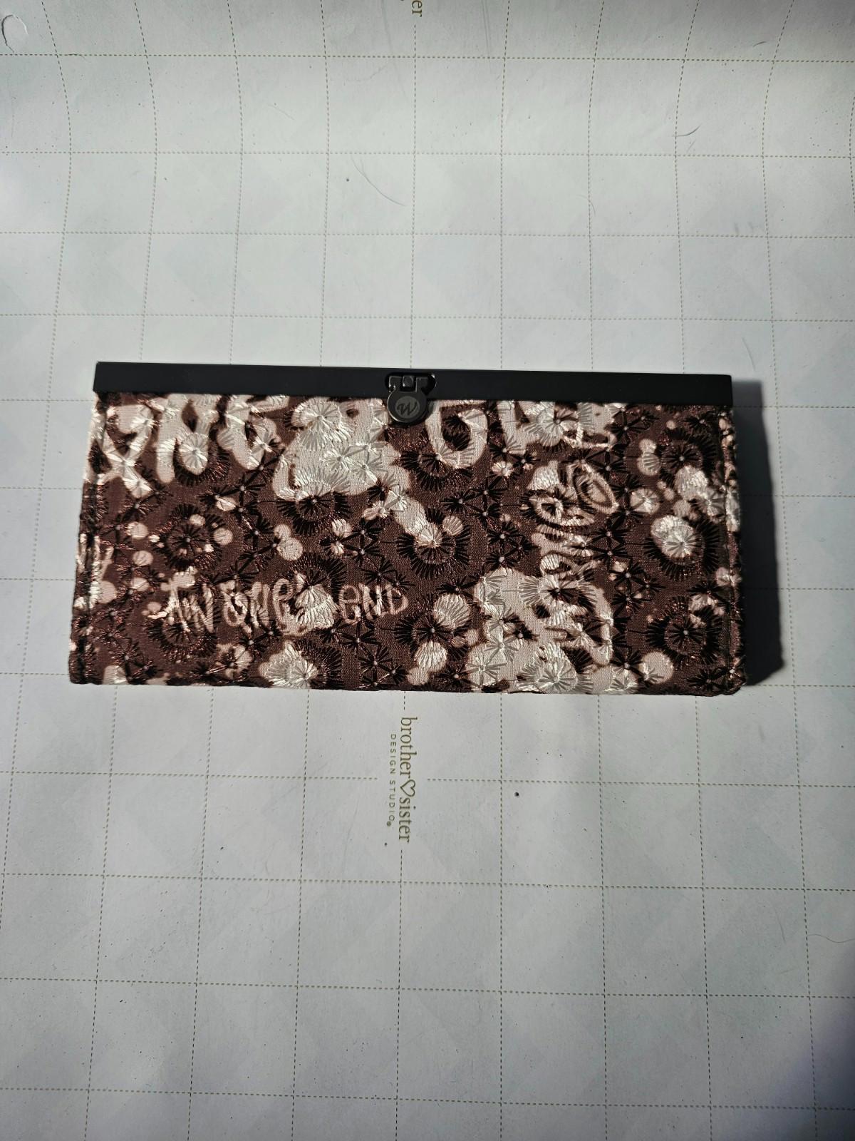 Funky Floral Embroidered Women's Wallet - Holds Your Cash and Your Secrets!