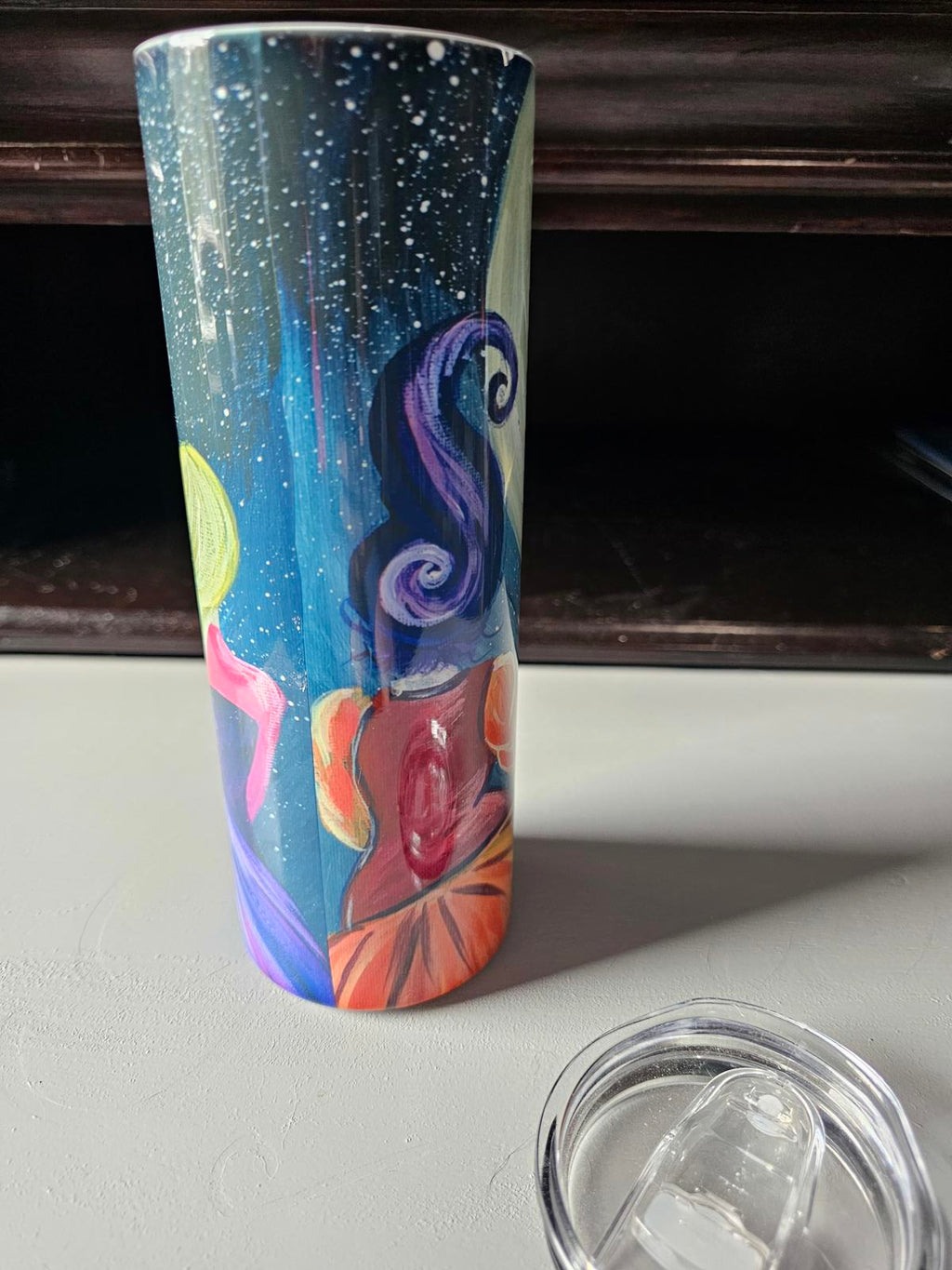 Custom 20oz Hocus Pocus Tumbler – Sanderson Sisters Painting, New