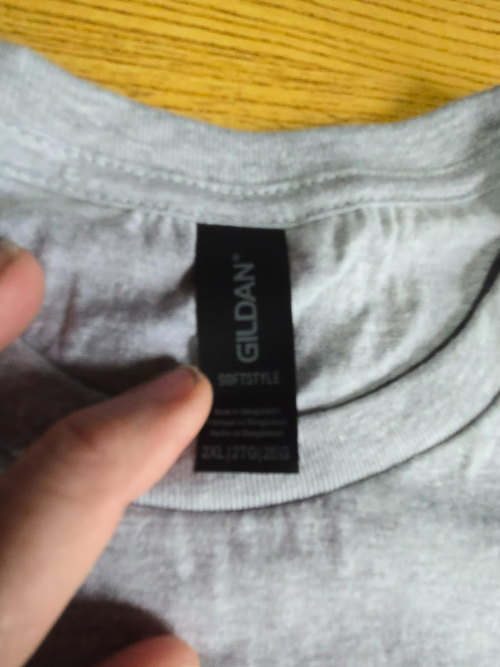 Gildan Softstyle Light Gray TShirt 2XL Unisex Crew Neck Tee New