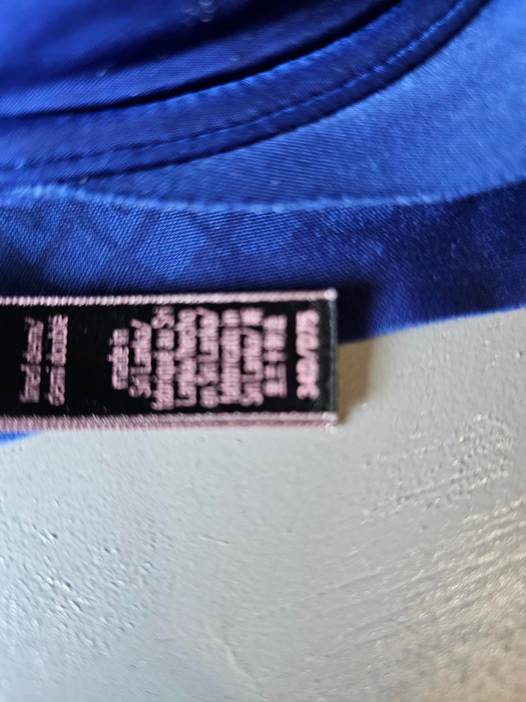 Victoria’s Secret So Obsessed PushUp Bra Size 34D Cobalt Blue with Gold V Accent