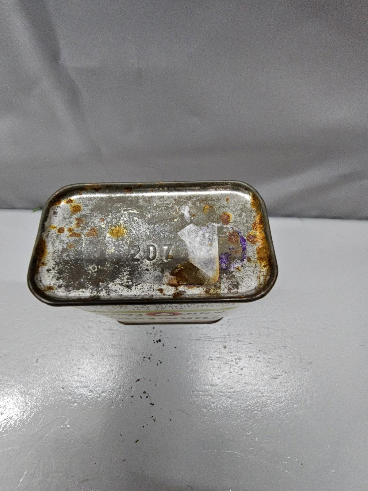 Vintage Ann Page pure ground TURMERIC 2 oz tin, empty