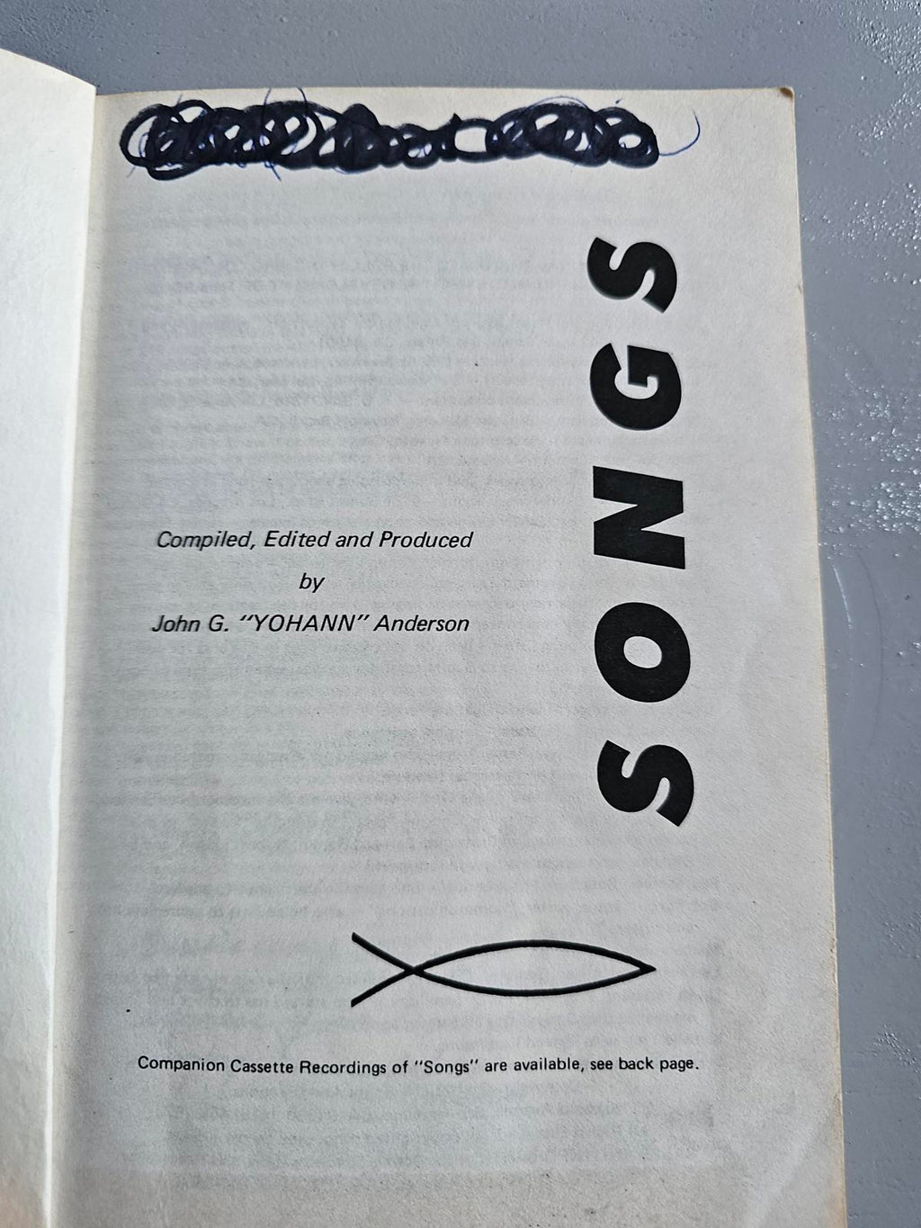 Vintage Mennonite Voluntary Service Songbook - Sing Your Heart Out!