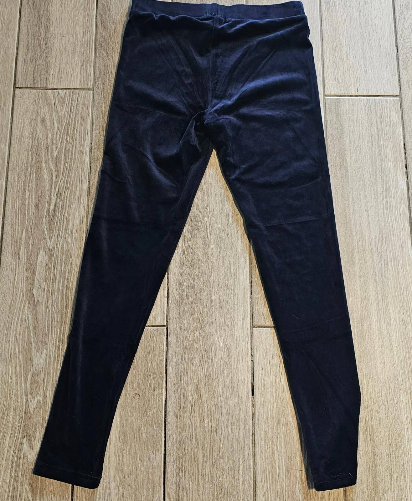 Dolcevida Navy Blue Leggings Women’s Size M Medium Soft Stretch Rayon Spandex