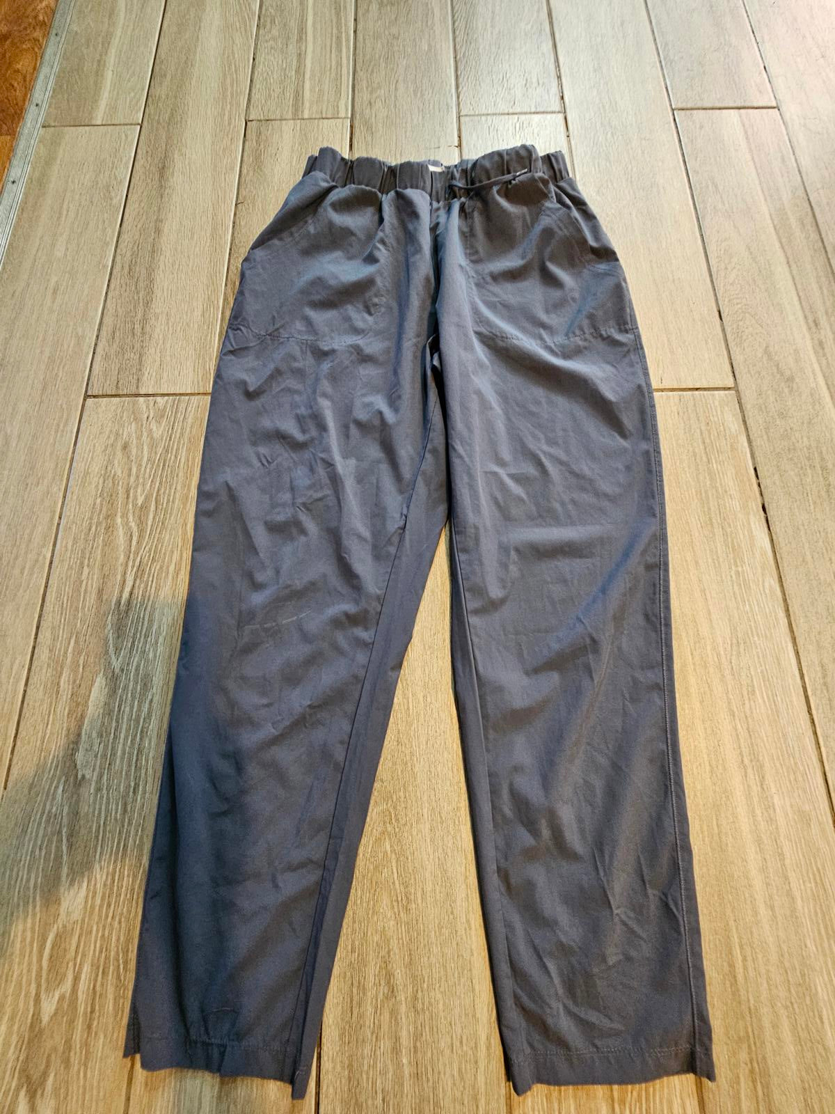 Athletic Works Navy Pants Elastic Waist Size L 12