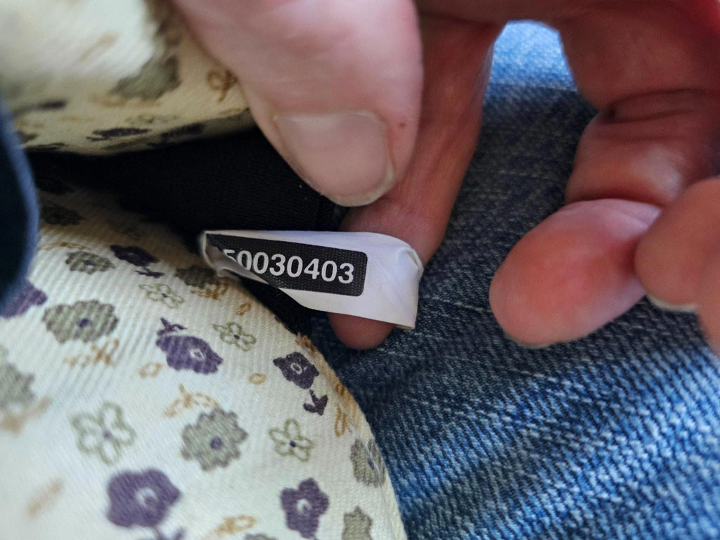 Liz Claiborne Black Faux Leather Glasses Case Floral Lining