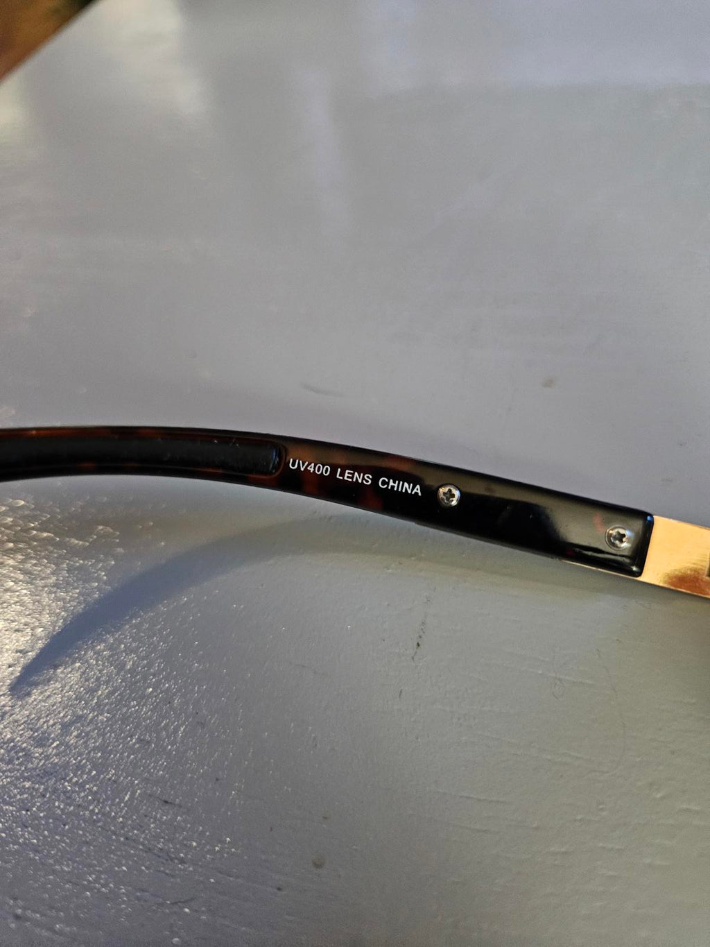 Aviator Sunglasses UV400 Brown Gradient Gold Frame Everyday Chaos Ready