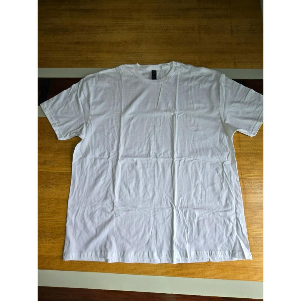 NEW Gildan Softstyle White T Shirt Size 2XL Unisex Cotton Blend