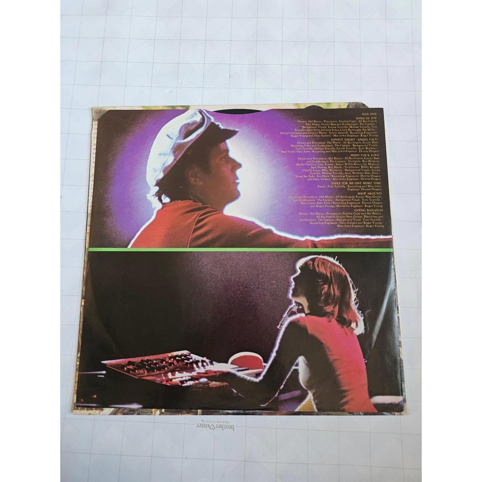 Captain & Tennille Song of Joy Vinyl Record LP 1976 A&M Records Vintage Music - good-g-