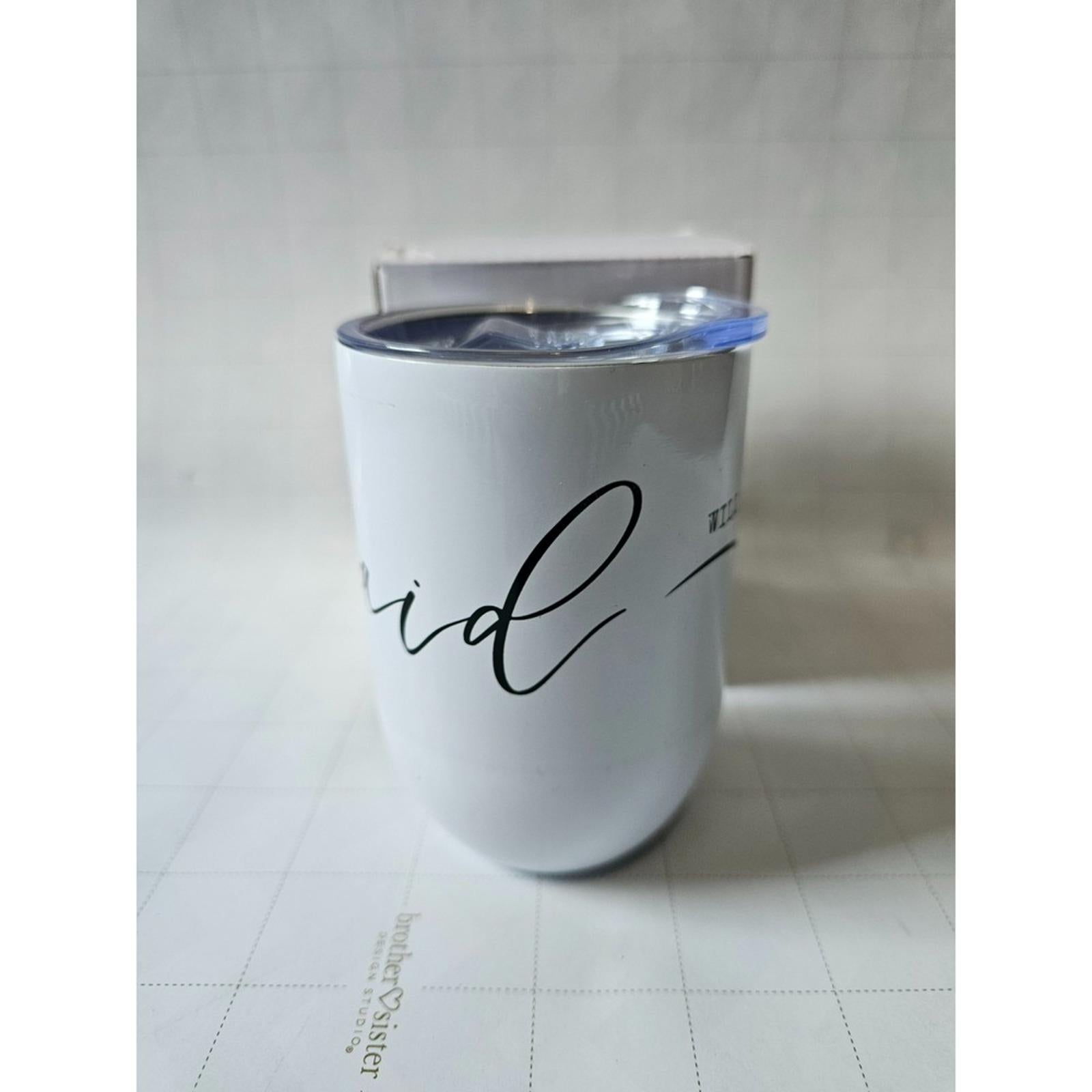 Bridesmaid Proposal 12oz Wine Tumbler Stainless Steel Double Wall Insulated