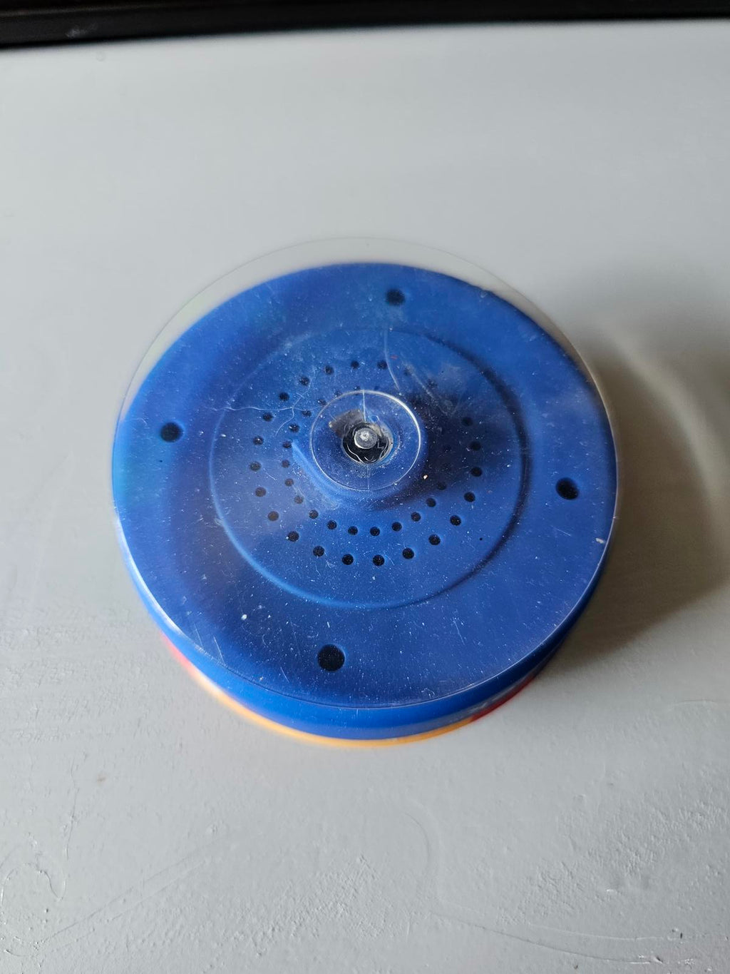 OnTek Waterproof Bluetooth Shower Speaker Rainbow Suction Mount Untested