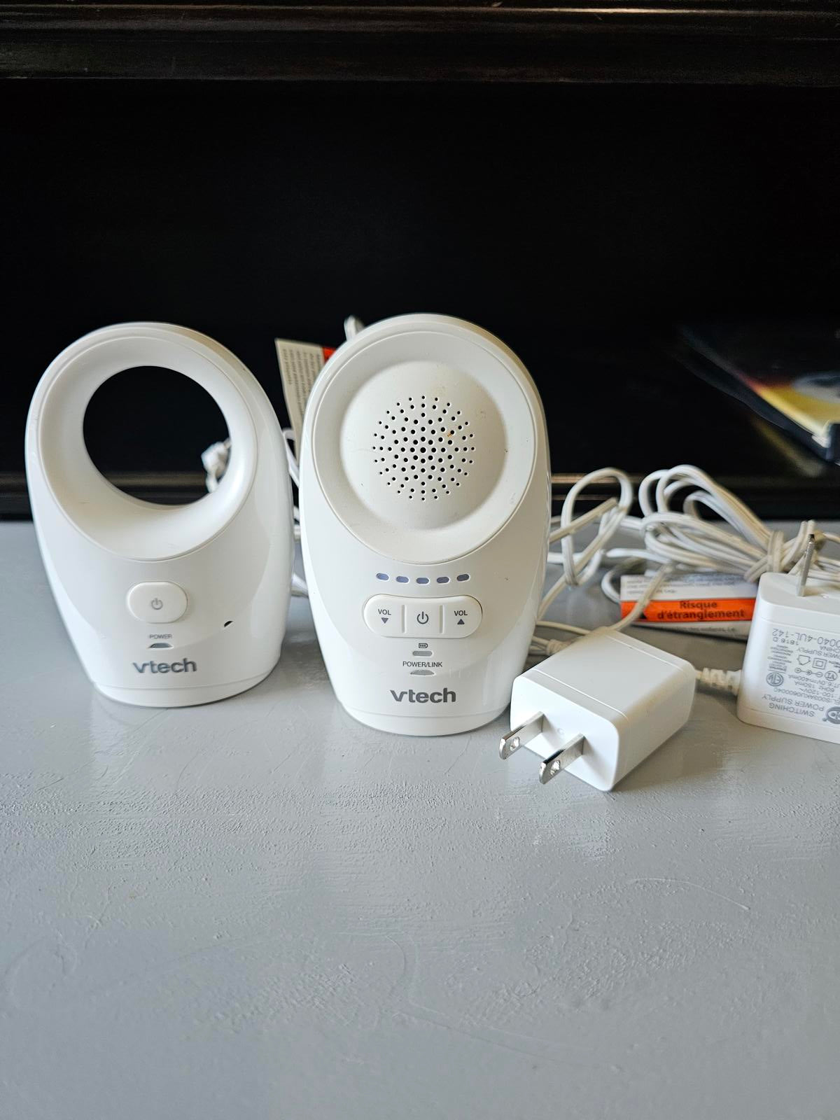 VTech Audio Baby Monitor Set Model DM111 Parent & Baby Units with Power Cords