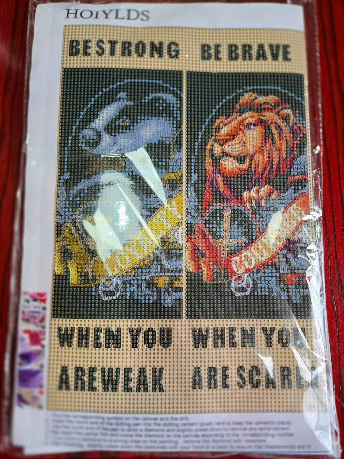 Harry Potter Inspired Diamond Painting Kit Hogwarts House Animal Quartet