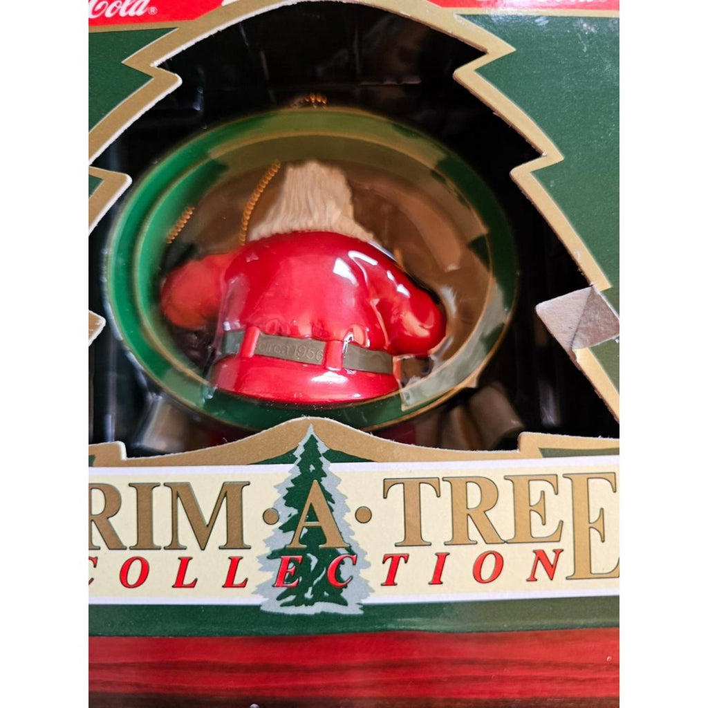 1995 Coca Cola Trim A Tree Ornament Sparkling Holidays 1956 Santa