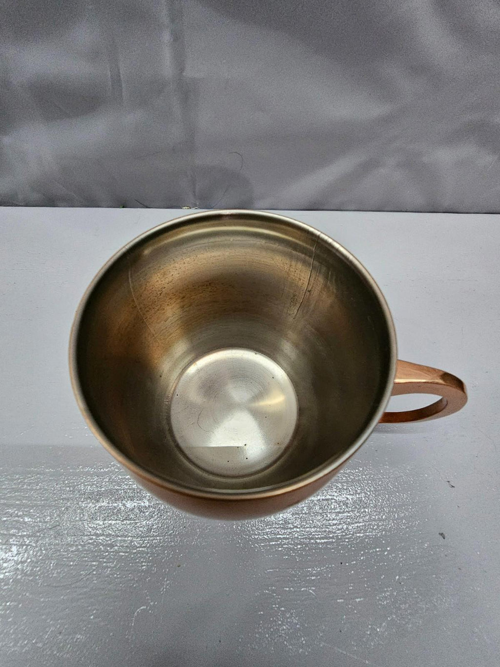 Mikasa Moscow Mule Copper Mug Polished Copper Finish with Brass Handle 16 oz