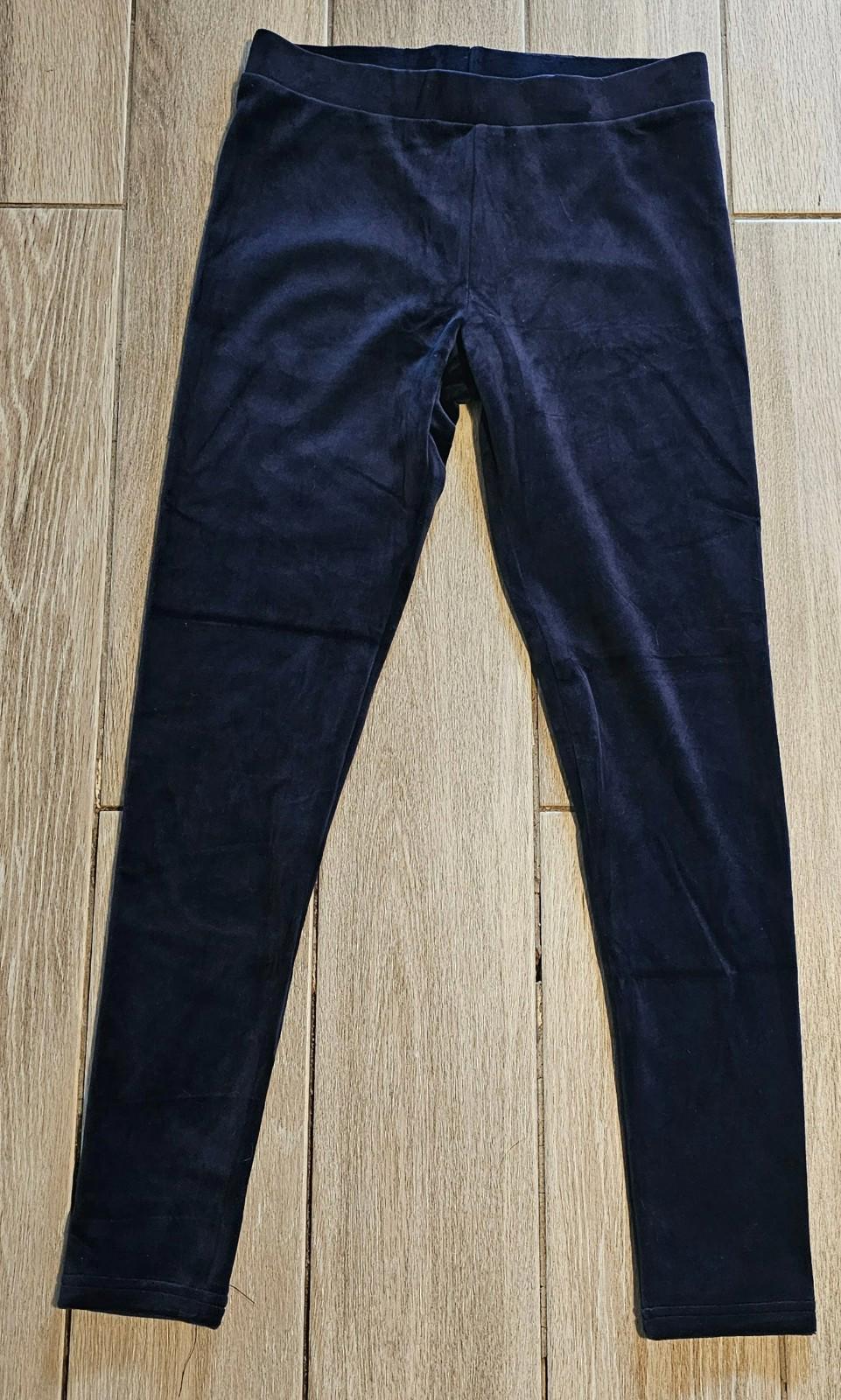 Dolcevida Navy Blue Leggings Women’s Size M Medium Soft Stretch Rayon Spandex