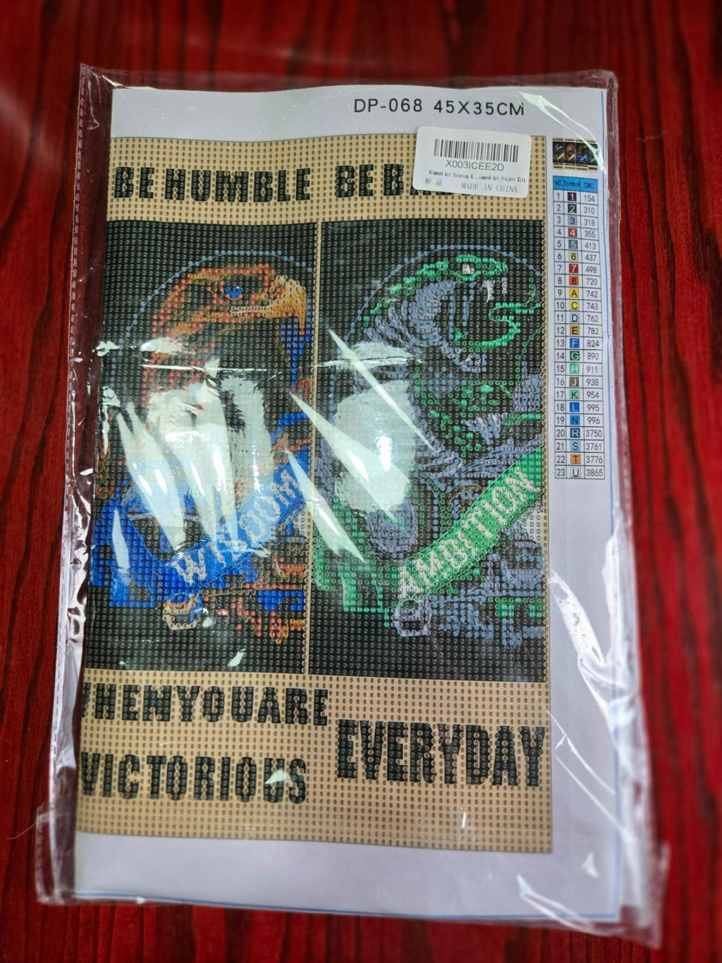 Harry Potter Inspired Diamond Painting Kit Hogwarts House Animal Quartet