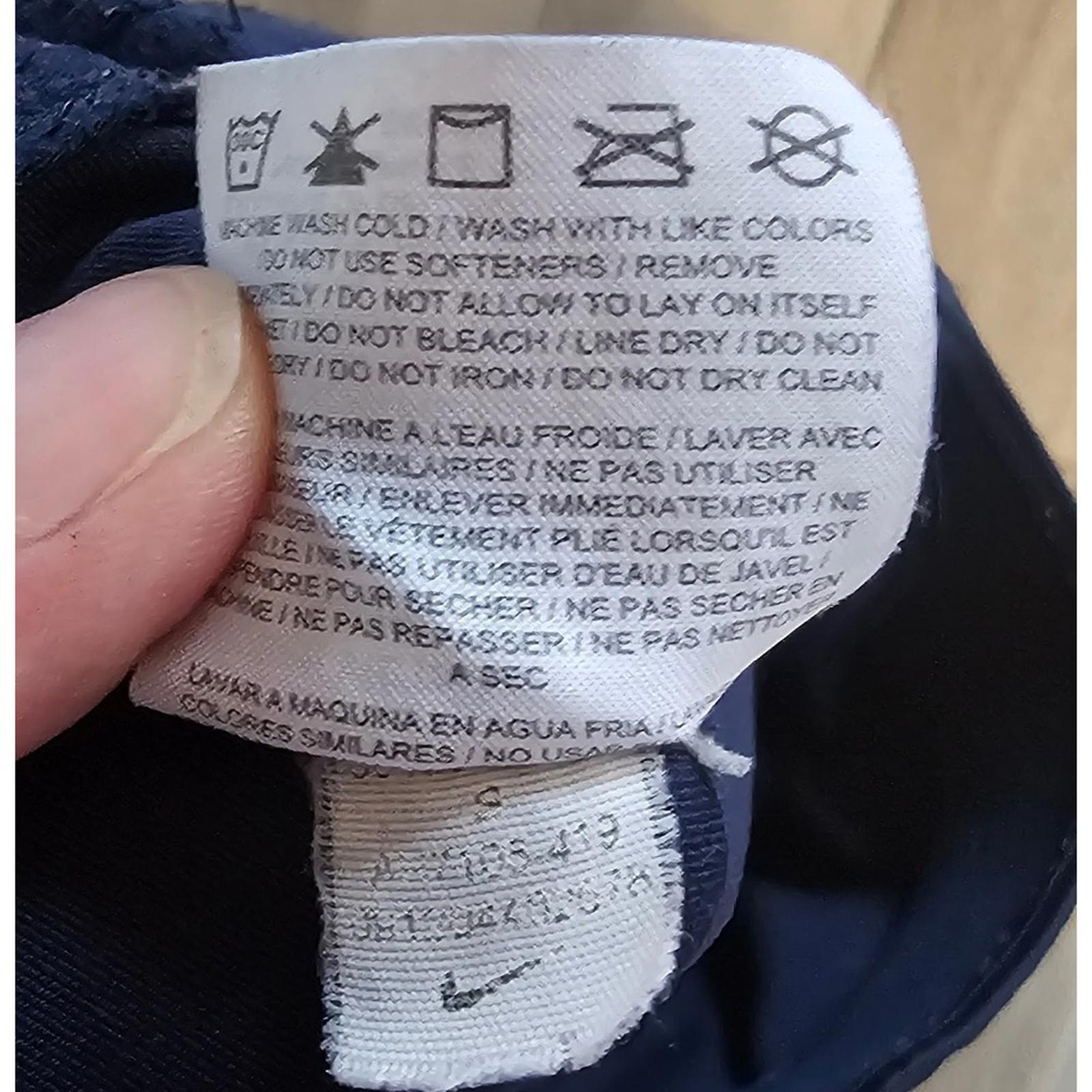 Nike Pro Compression Capri Leggings Small Navy Blue Workout Training